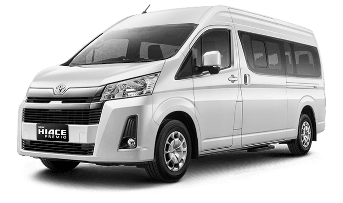 2 hiace premio white